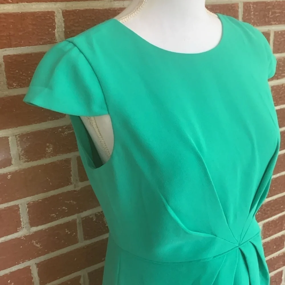 J Crew green dress